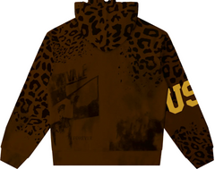 Vale Forever Safari Zip Up Hoodie Brown
