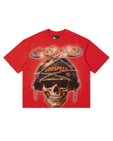 Godspeed Badges Of Honor Tee Cherry