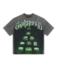 Godspeed Overstimulation Tee Grey