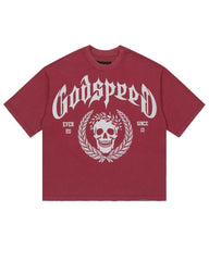 Godspeed Victor Crest Tee Red