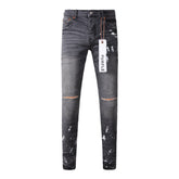 Purple High-End Quality Jeans Mens Jeans Designer Jeans Mens Black Pants Retro Street Casual Sweatpants Jogging 9039