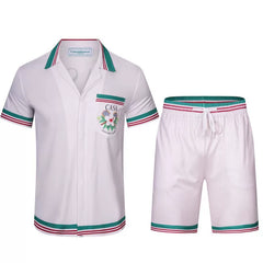Casablanca Pink Resort Emblem Set - Light Pink