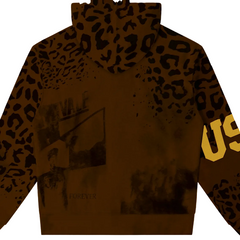 Vale Forever Safari Zip Up Hoodie Brown