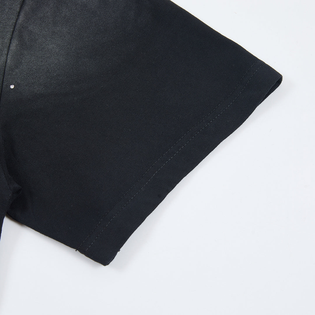 Jellybean Robot Explosion Graphic Tee | Black Space Print