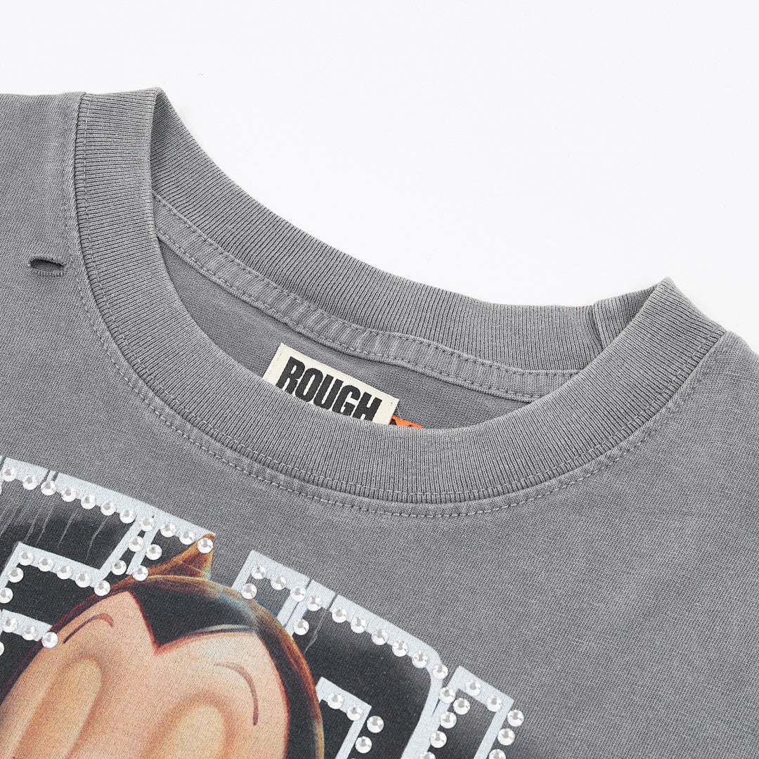 Rough Play Vintage Graphic Long Sleeve Tee