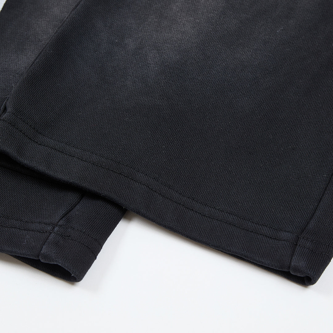 RoughPlay Vintage Washed Graphic Sweatpants black