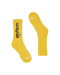 Godspeed New Age Logo Socks Yellow