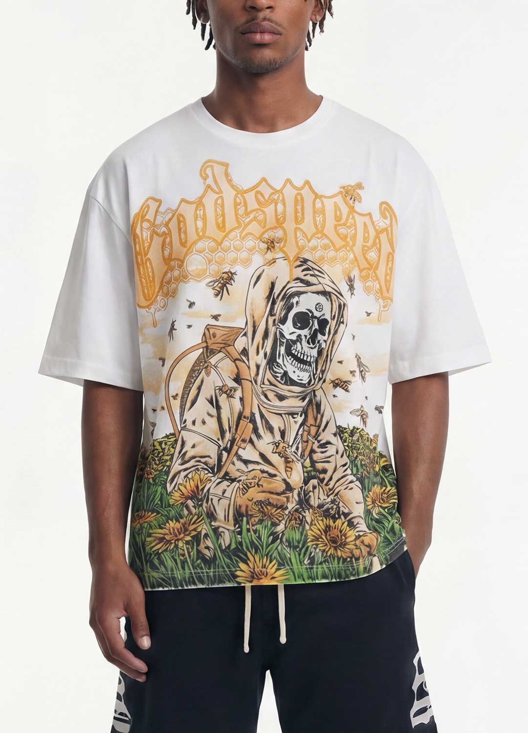 Godspeed Save The Bees II NG Tee White