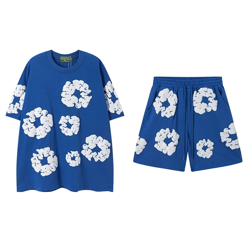Denim Tears Stylish Kapok Shorts Blue